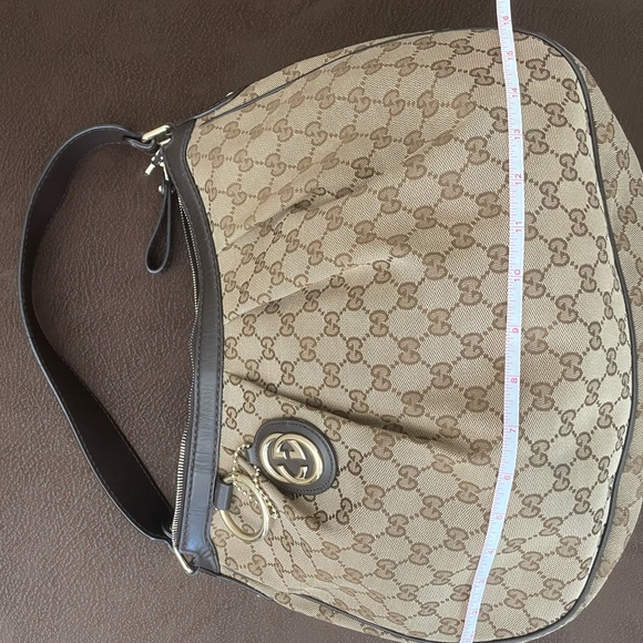 Gucci GG monogram with removable logo key chain - Picture 5 of 6